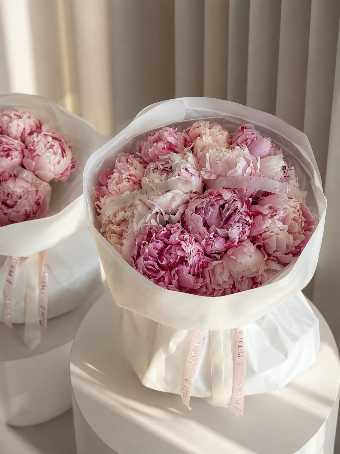 Mono-Bouquet of Peonies “Muse”
