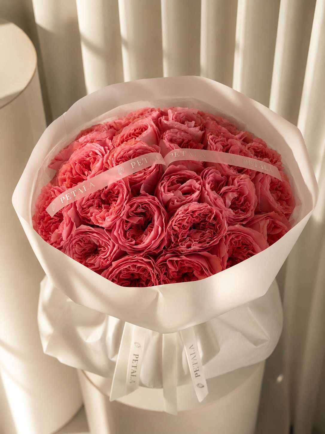 Mono-Bouquet of Garden Roses “Cherie”